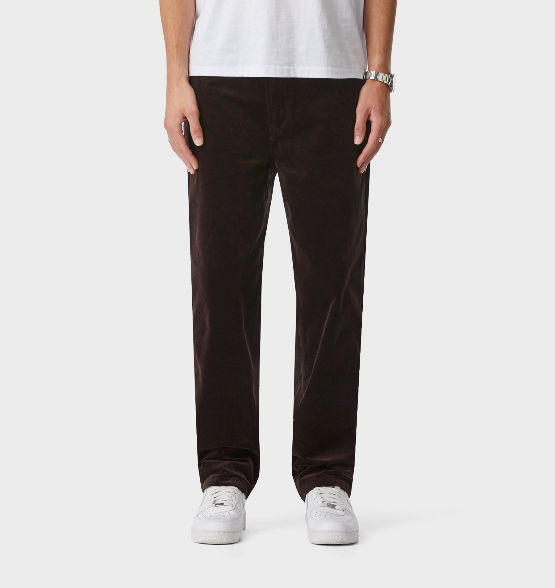 Cord Clean Carpenter Pant - Espresso