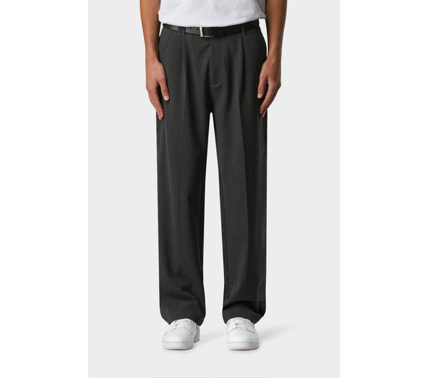 Winston Pant - Charcoal Houndstooth