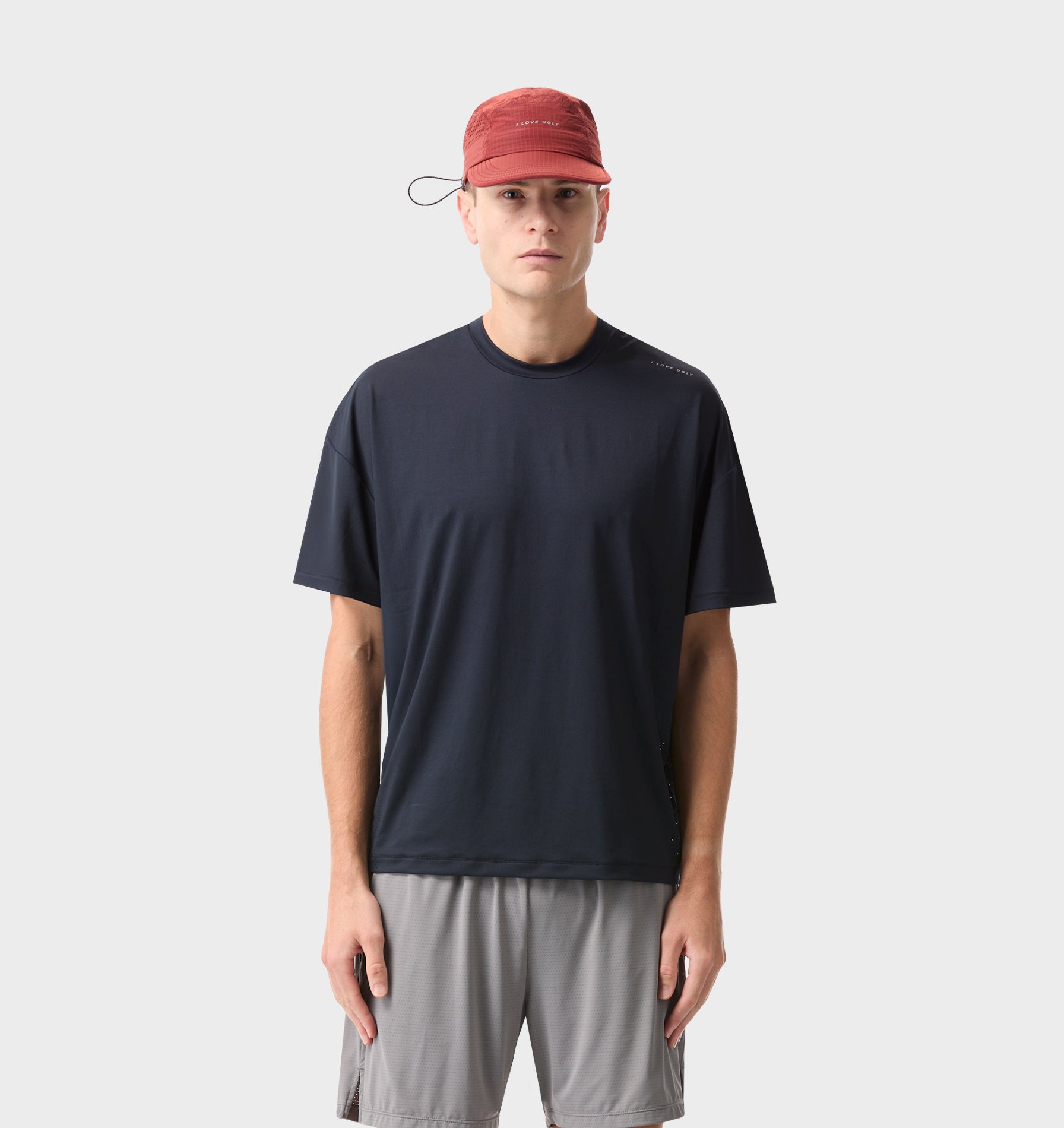Active Crop Tee - Midnight Navy