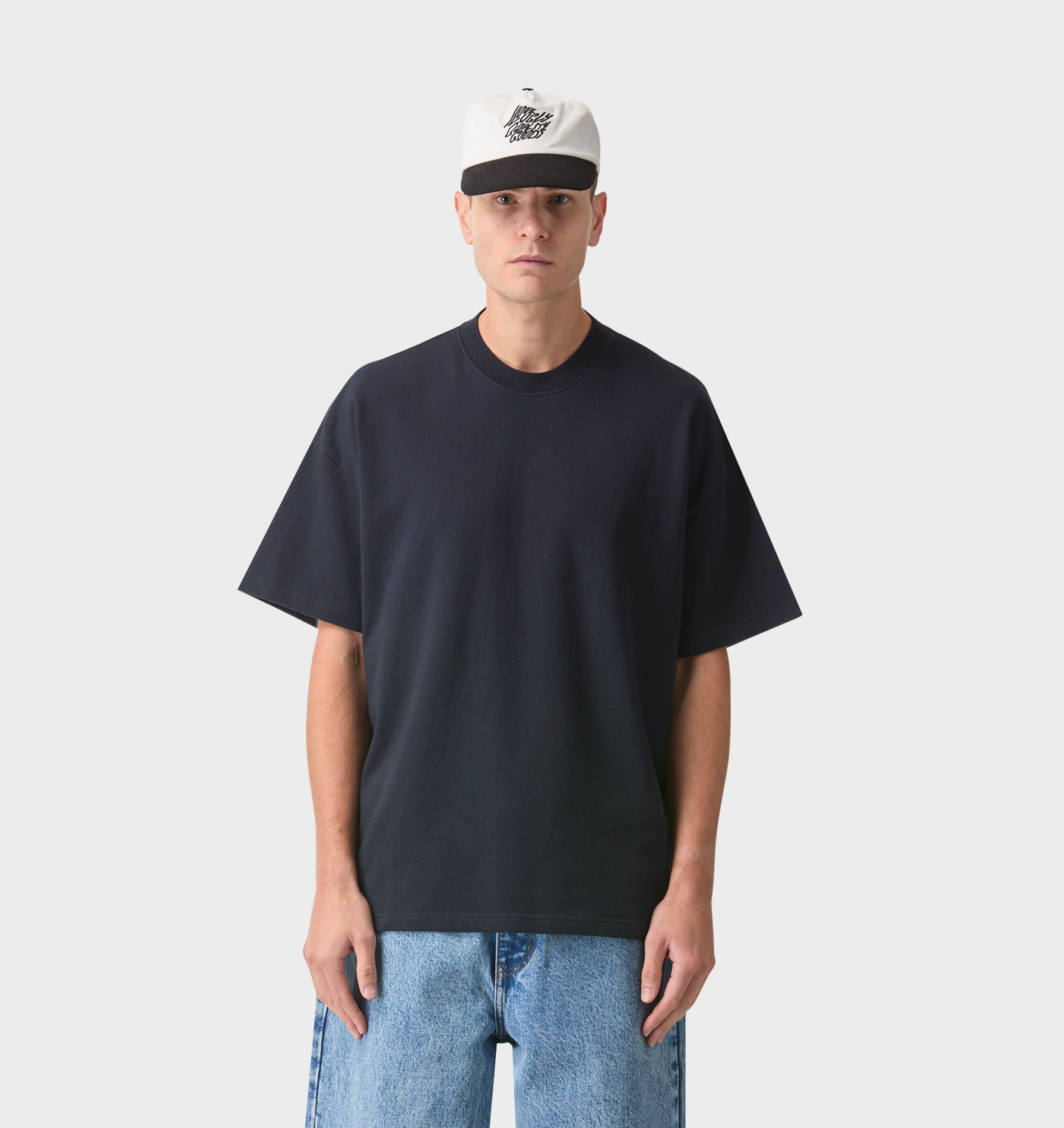 Heavy Box Tee 2.0 - Midnight Navy