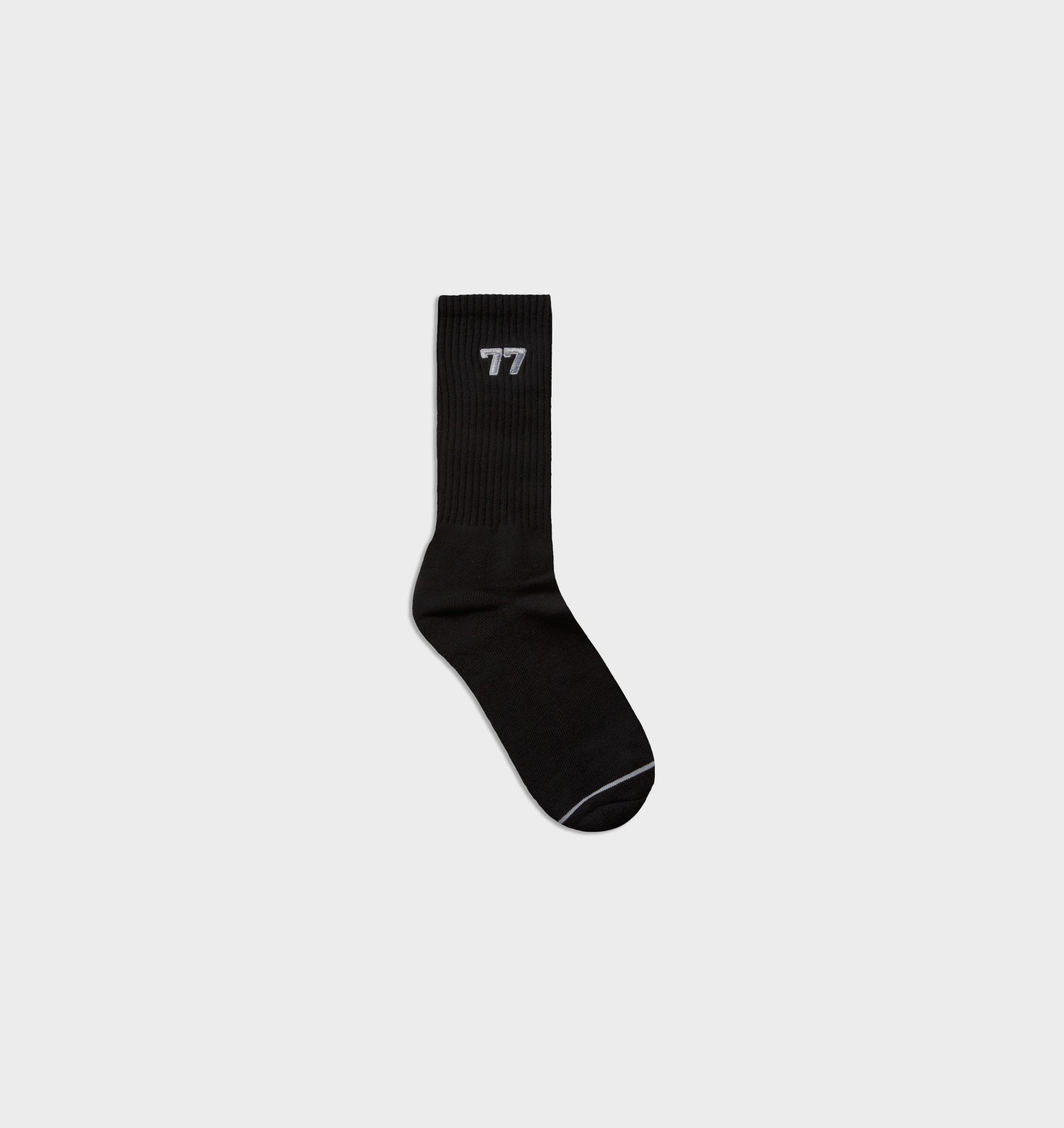 77 Sock - Black
