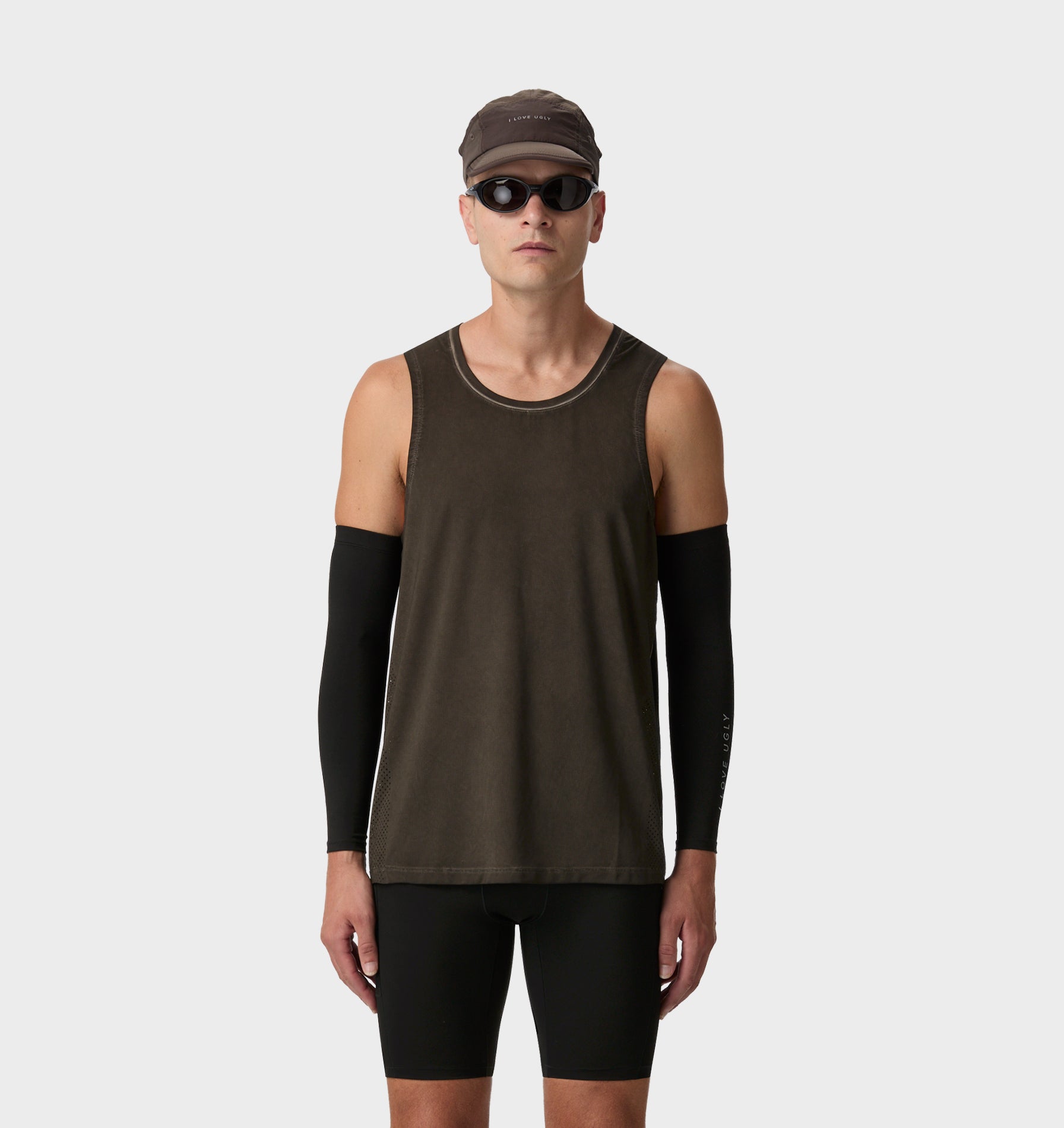 Active Singlet - Washed Espresso
