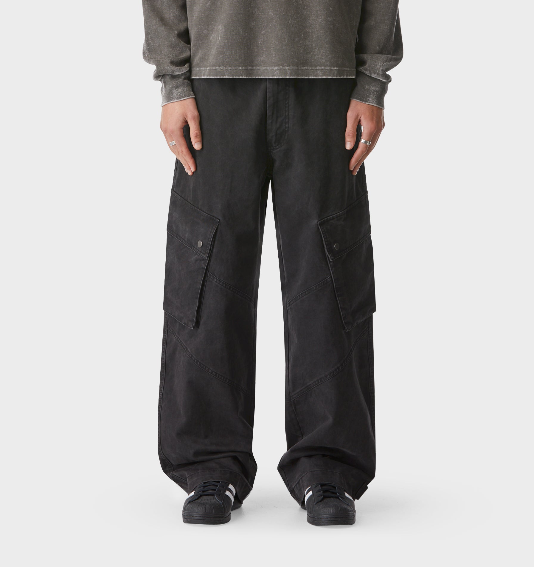 Zenith Cargo Pant - Vintage Black