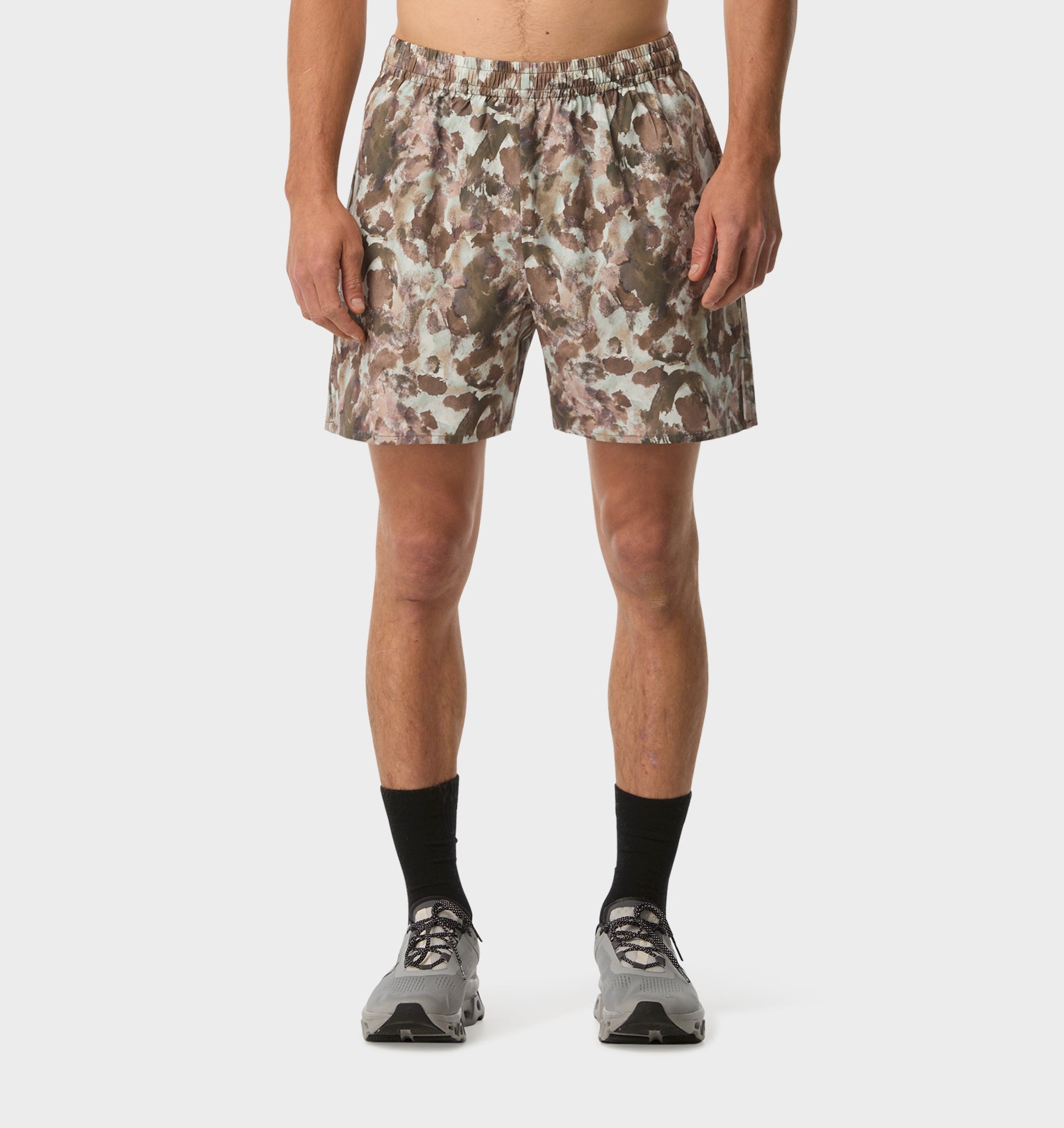 Active 5 Inch Core Short - Paint Camo