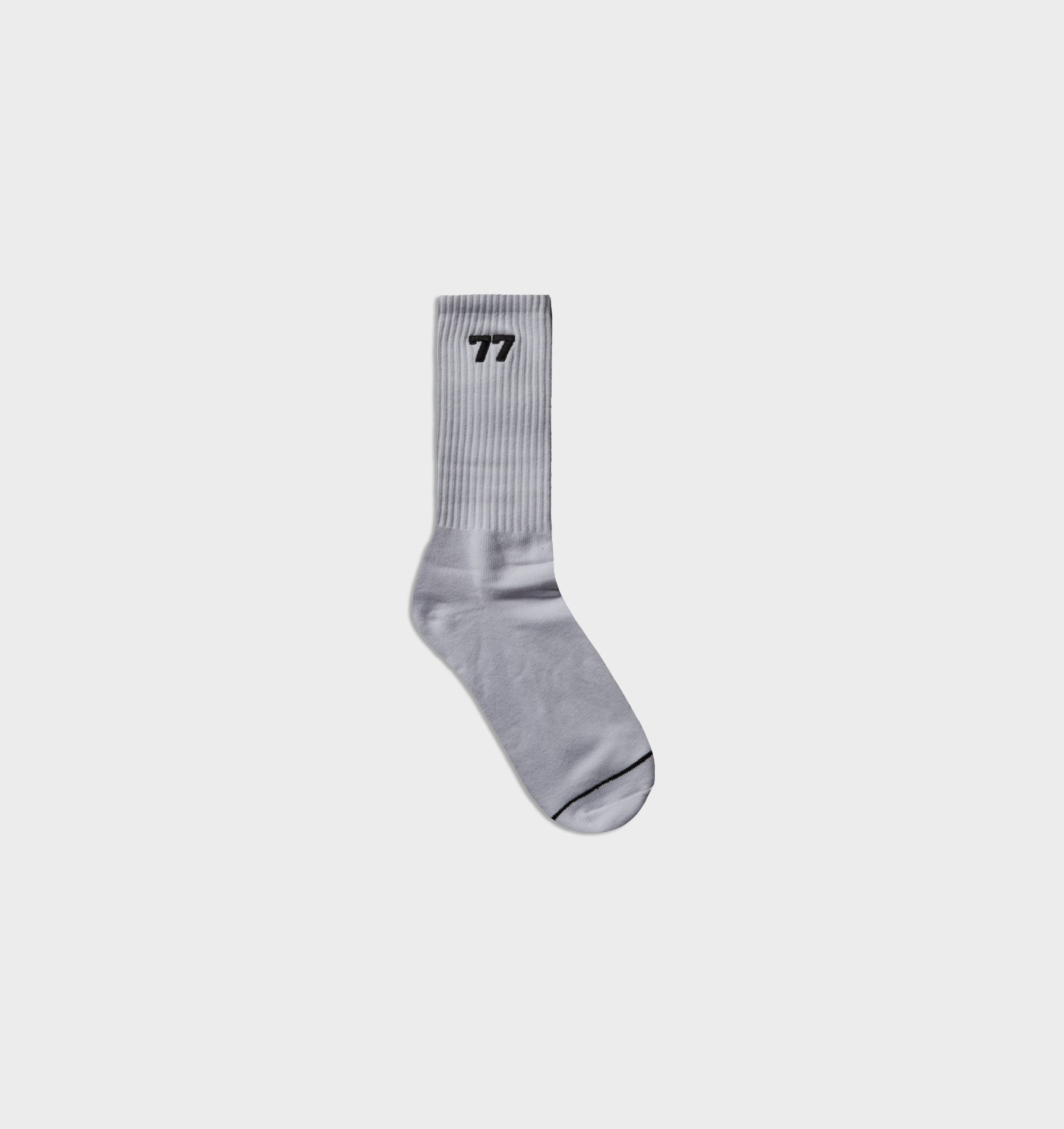 77 Sock - White
