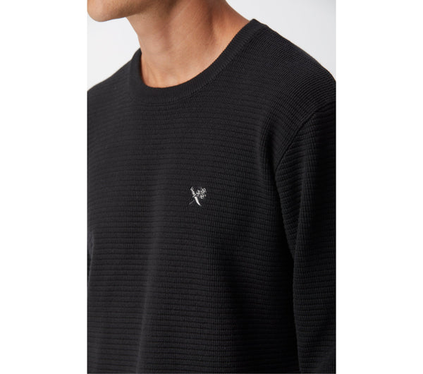Mid Weight Sweater - Black