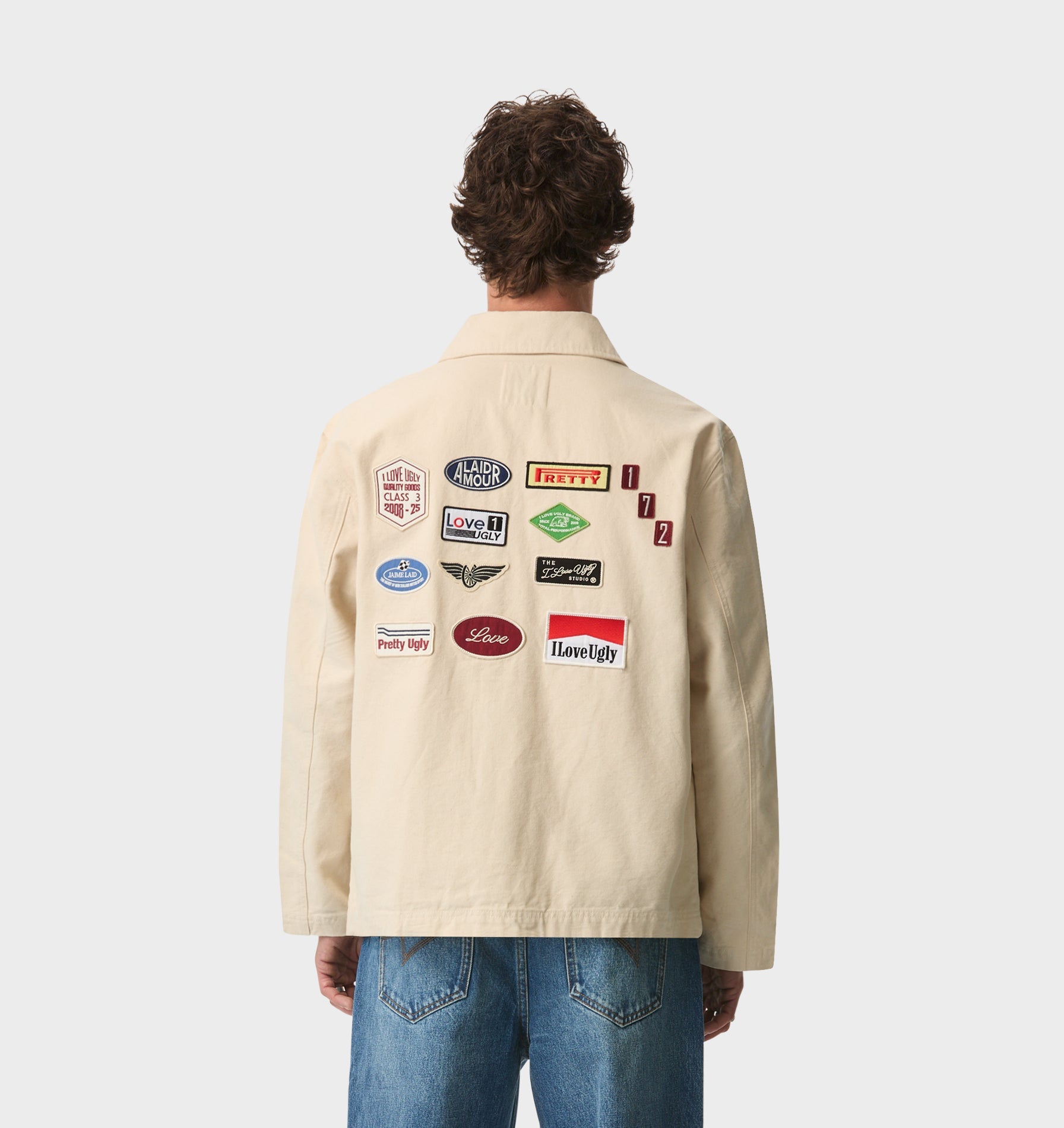 Patchwork Jacket - Off White