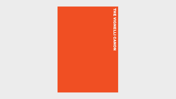 What We're Reading — The Vignelli Canon by Massimo Vignelli