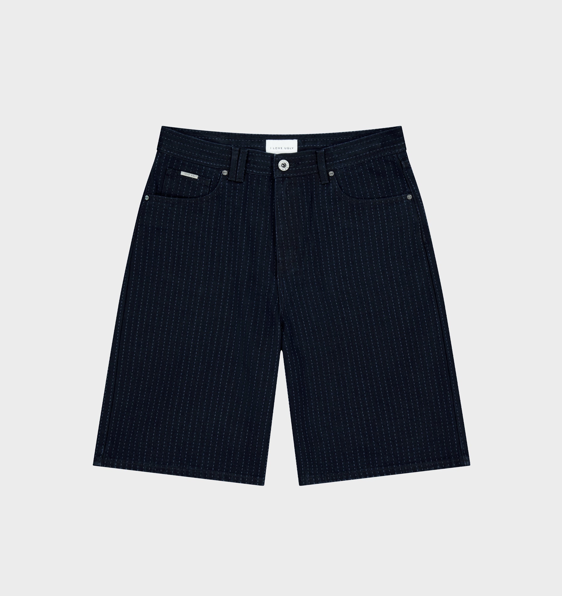 パンツ black peace now for men short pants Y2K Wyatt Denim Short - Pinstripe | I Love Ugly US