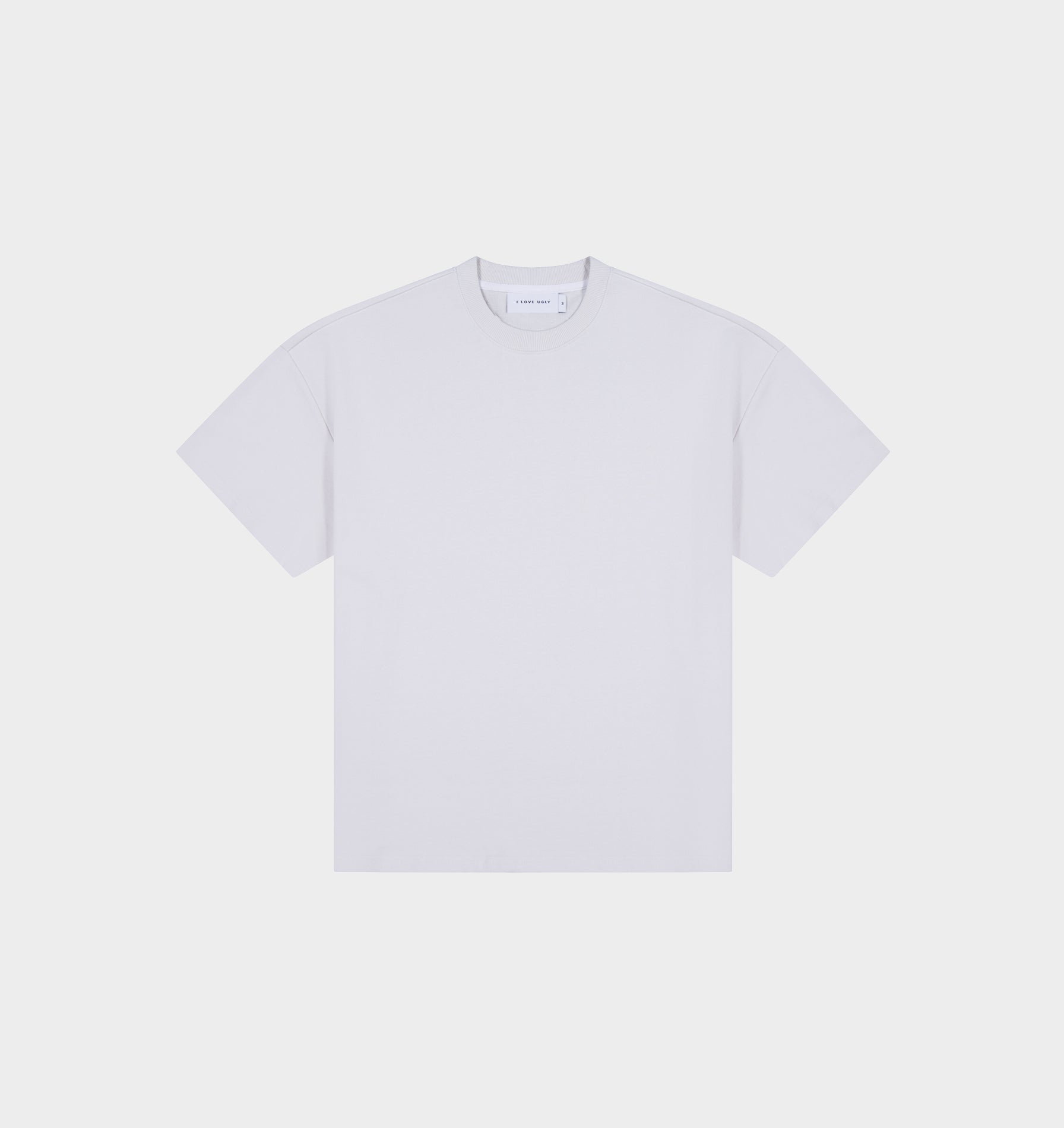 Heavyweight Box Fit Tee in White | I Love Ugly US