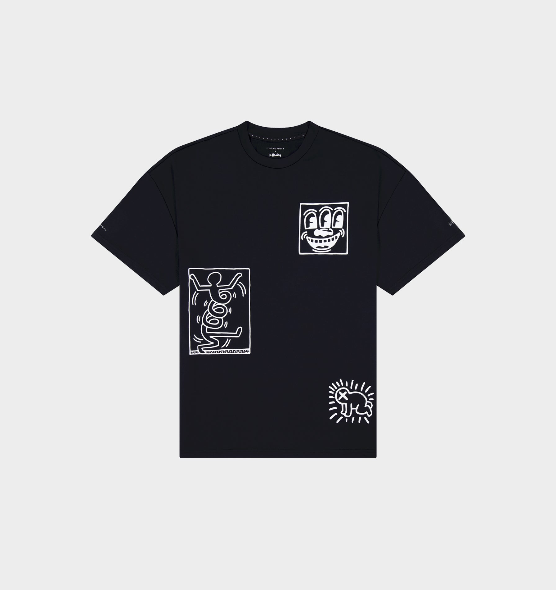KH Whatever Active Box Tee - Black