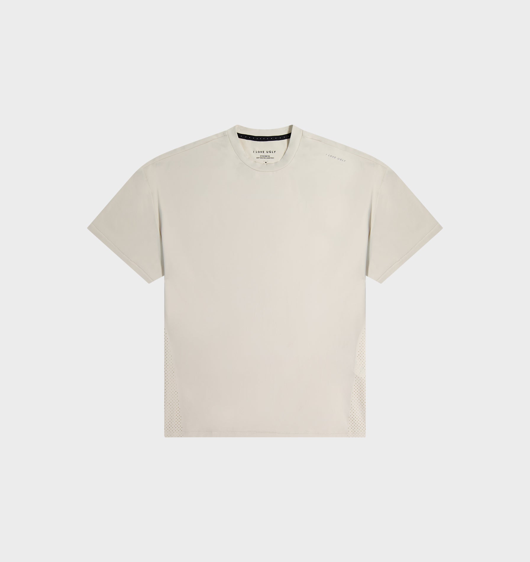 Active Crop Tee - Off White