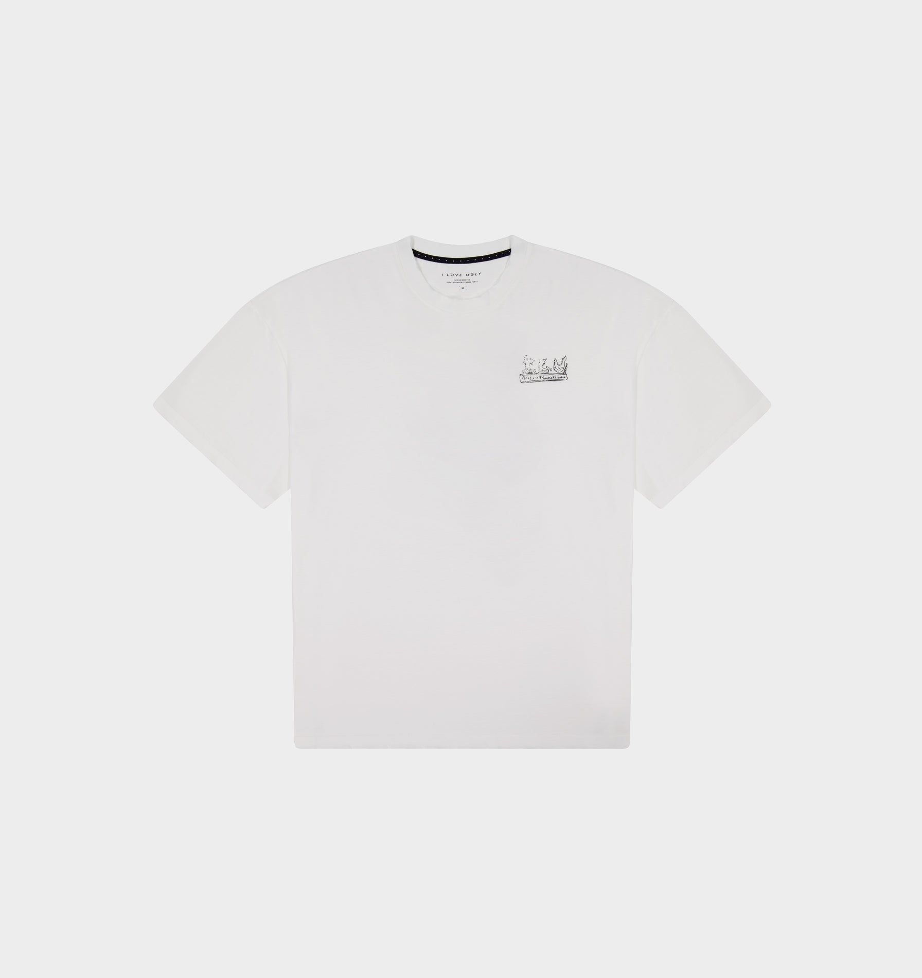 Peace Active Box Tee - Vintage White