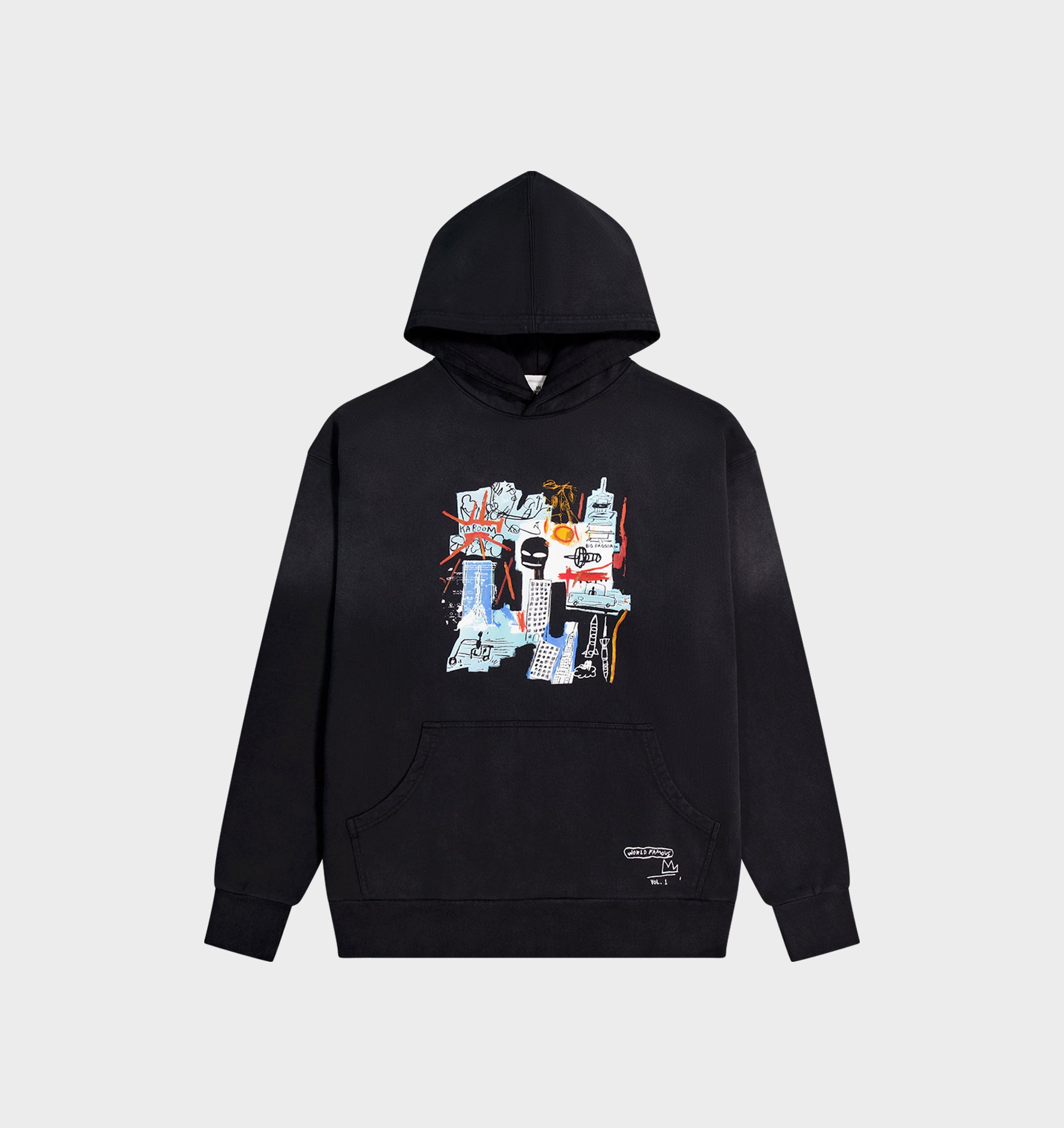 Basquiat Carbon Box Hood 2.0  - Faded Black