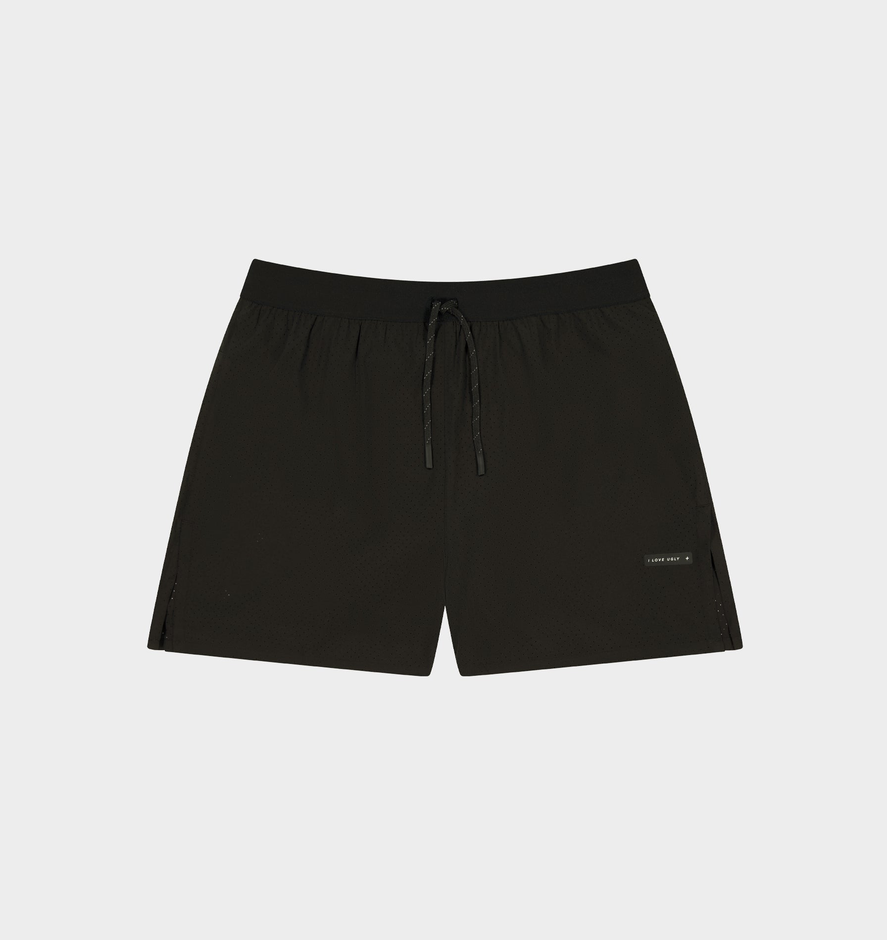 Active 4.5 Inch Laser Run Short - Black