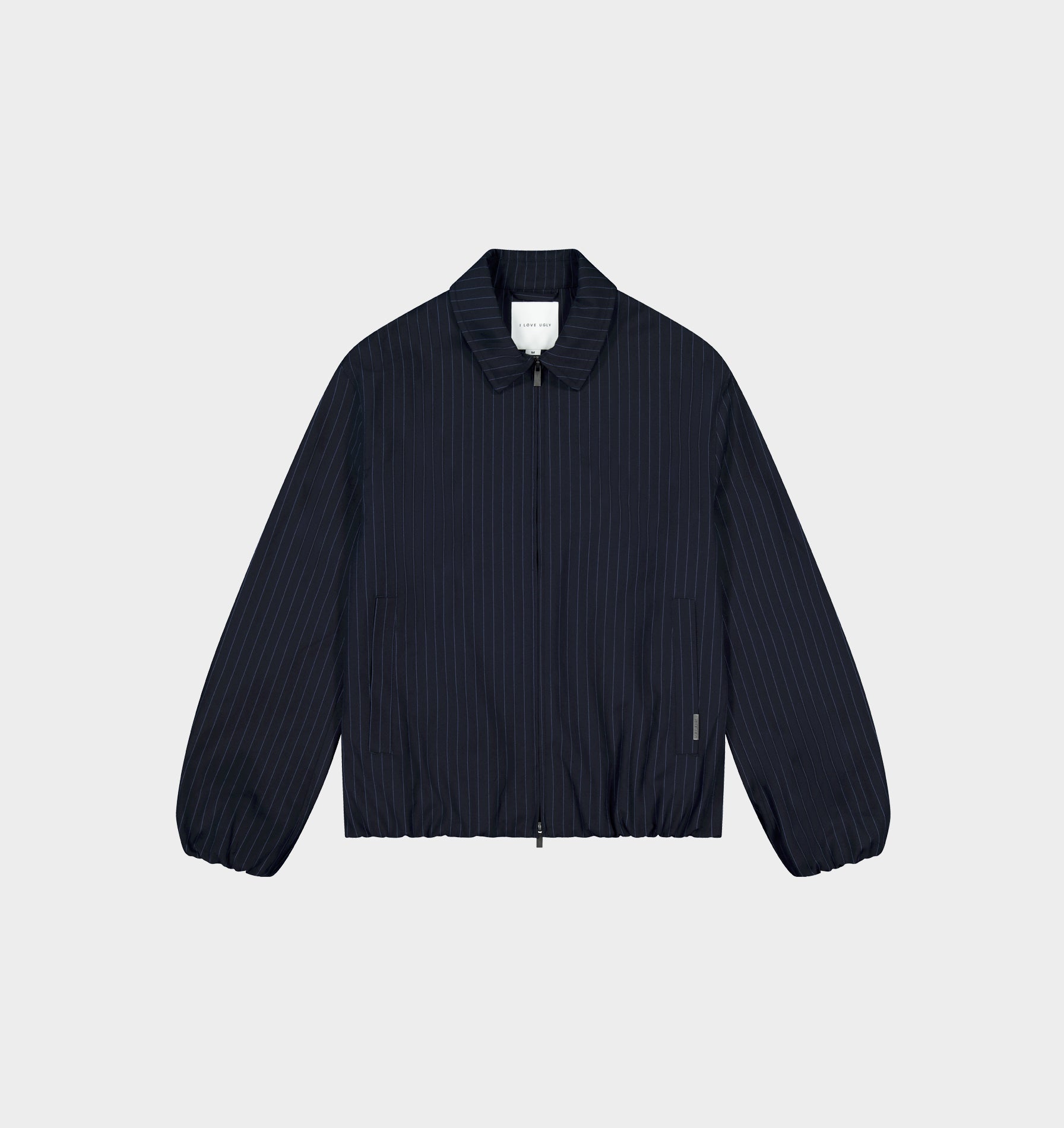 Alfie Jacket - Blue Pinstripe