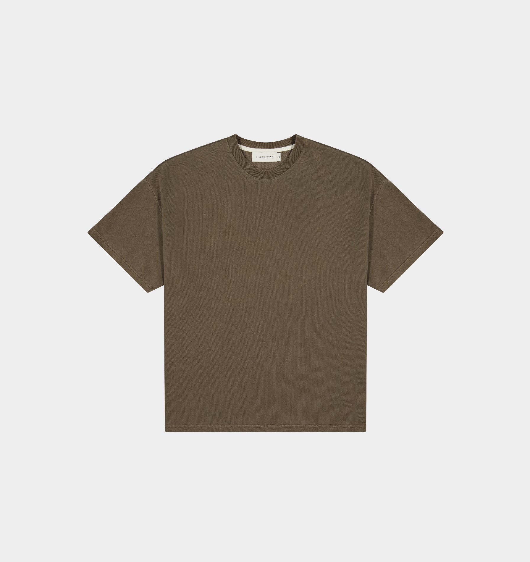Heavy Box Tee 2.0 - Washed Mushroom