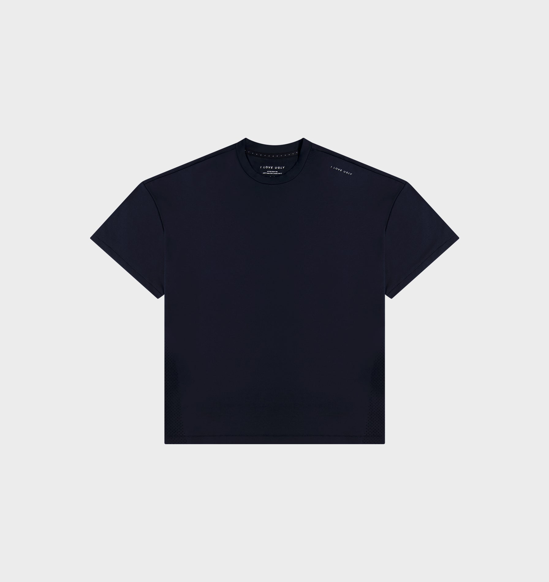 Active Crop Tee - Midnight Navy