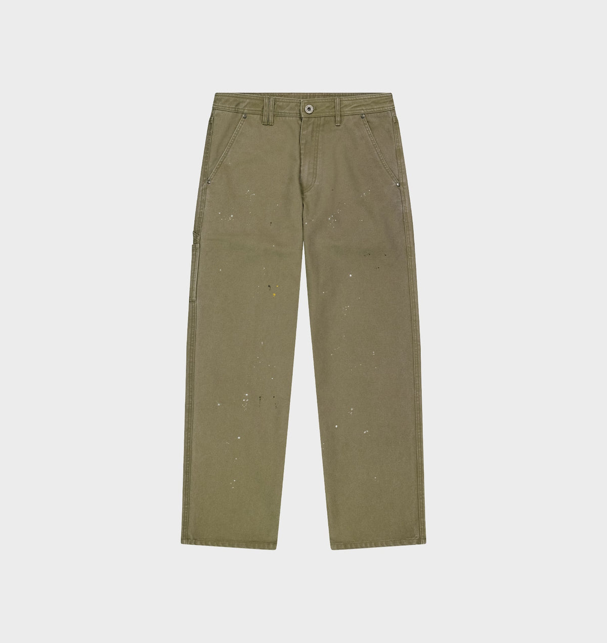 Basquiat Painter Canvas Pant - Faded Green