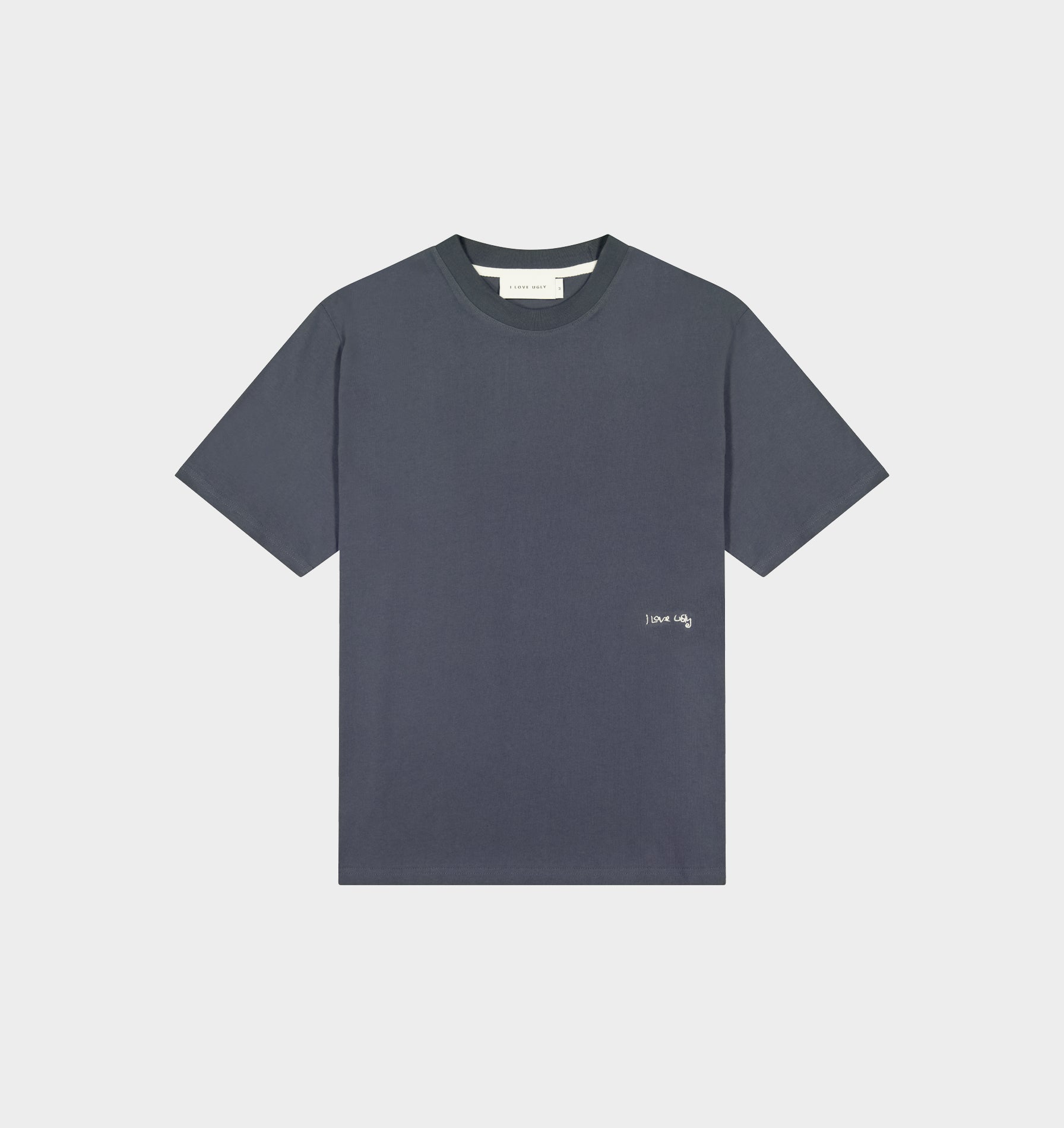 Hand Drawn Uniform Tee - Indigo