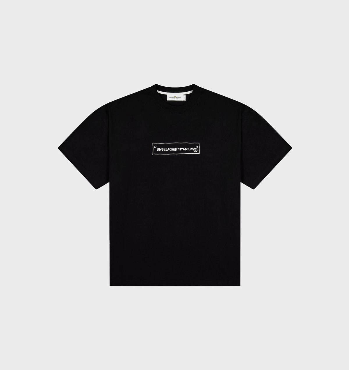 Basquiat Unbleached Box Tee 2.0 - Black