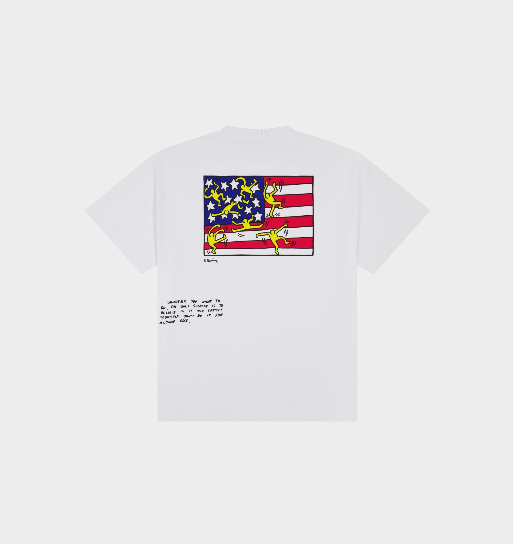 KH Flag Box Tee 2.0 - White