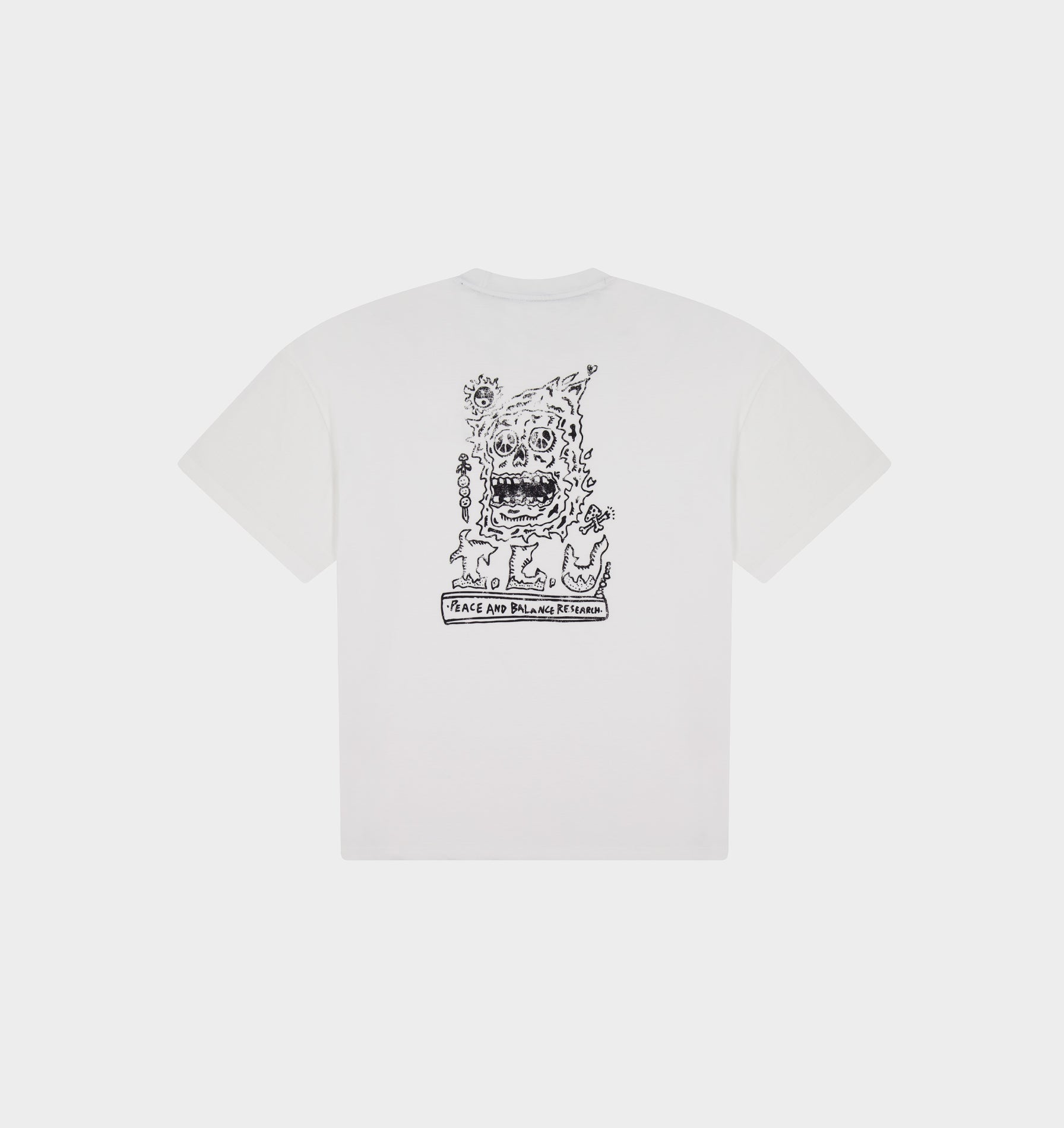 Peace Active Box Tee - Vintage White