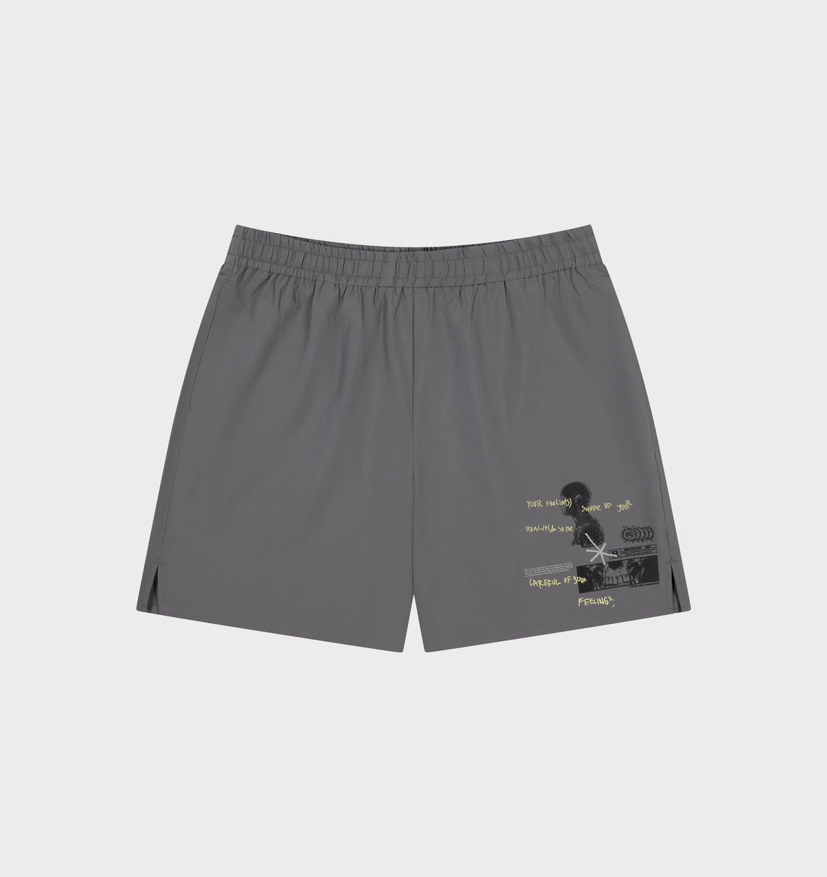 State Of Mind Active Core 7 Inch Short - Cobblestone