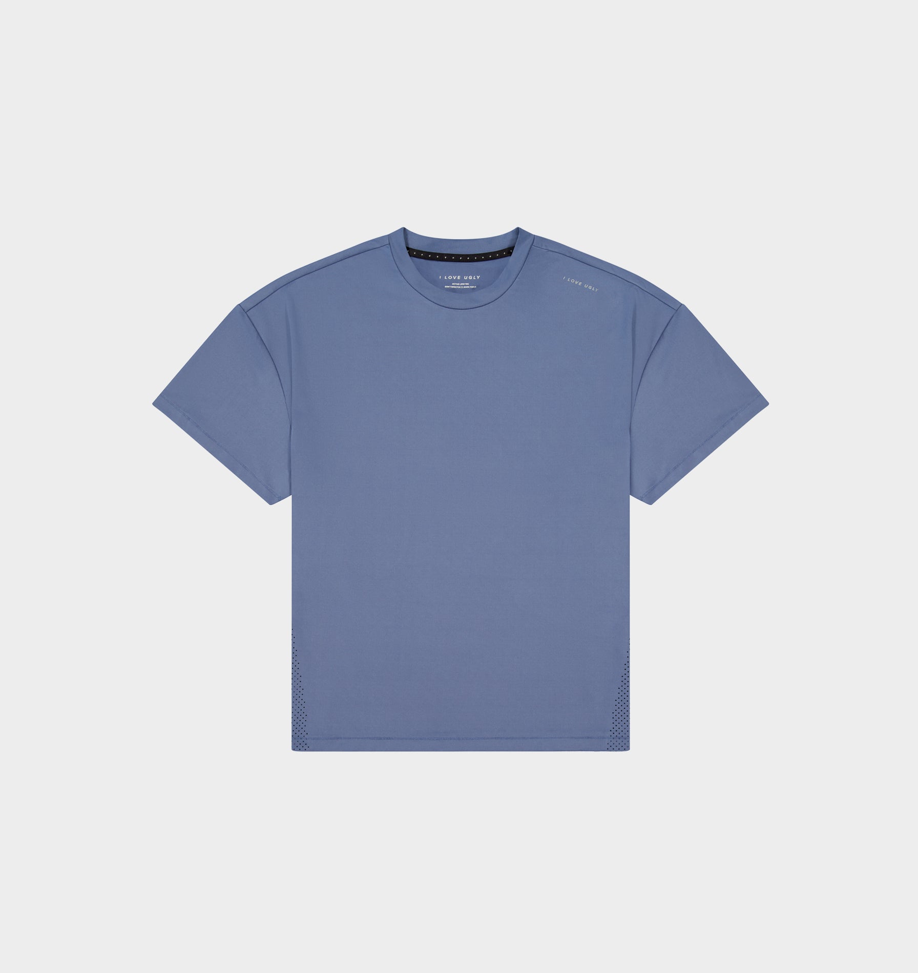 Active Crop Tee - Dusk Blue