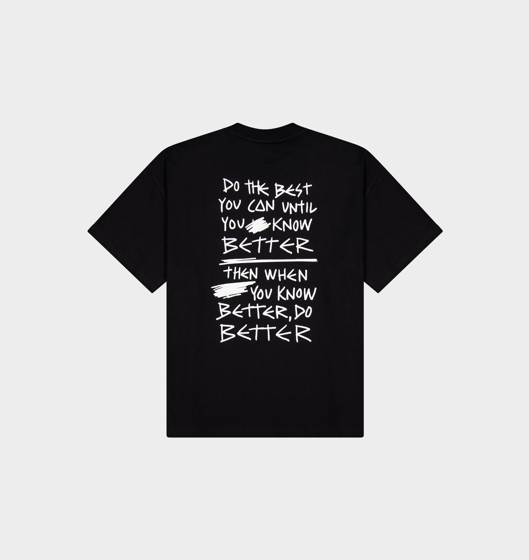 Know Better Box Tee 2.0 - Black