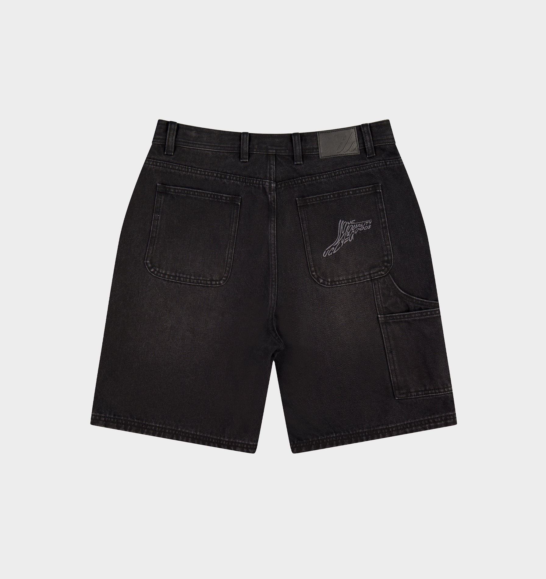 Clean Carpenter Short - Washed Black