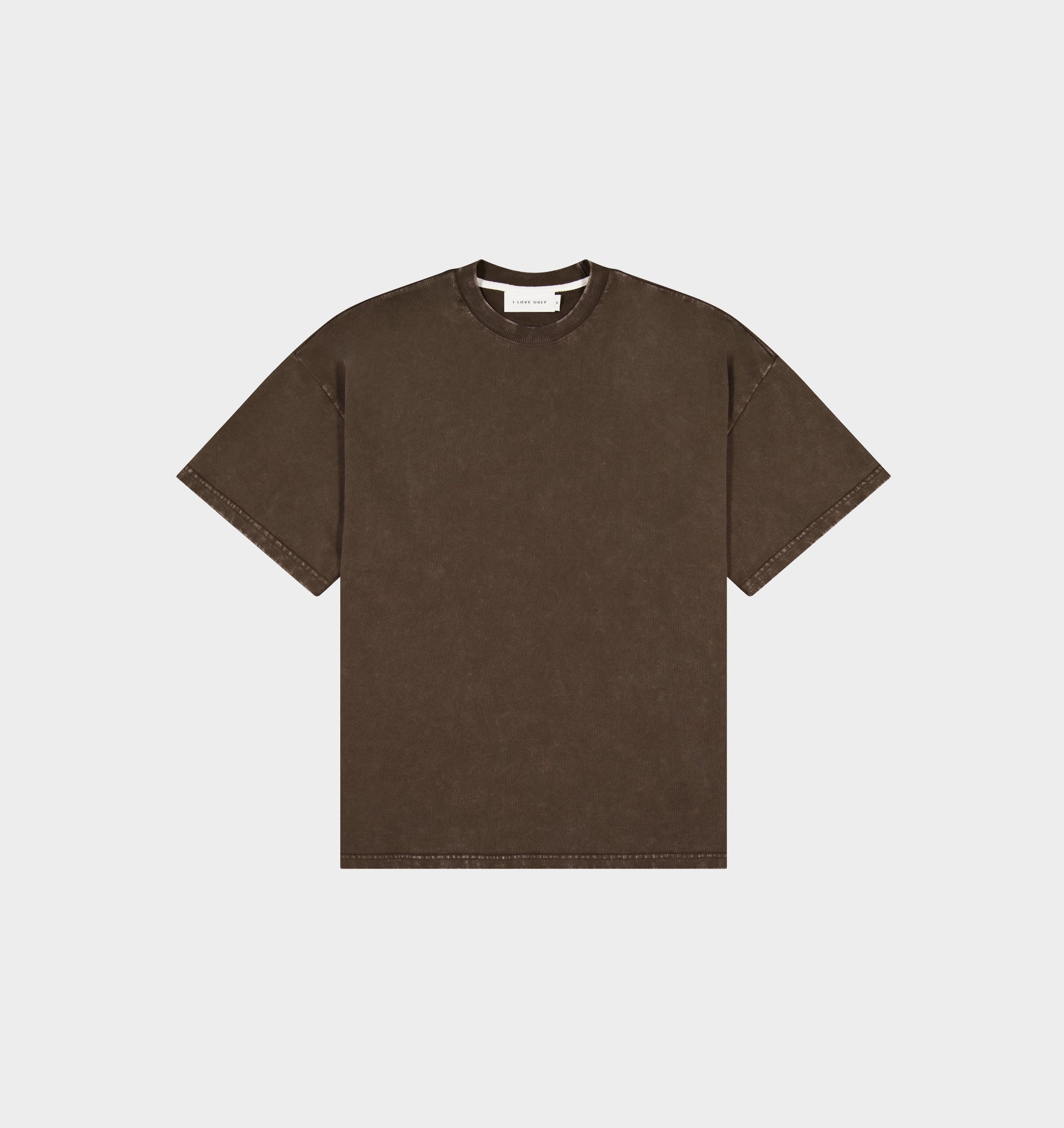 Heavy Box Tee - Aged Espresso