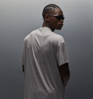 Active Laser Box Tee - Light Grey