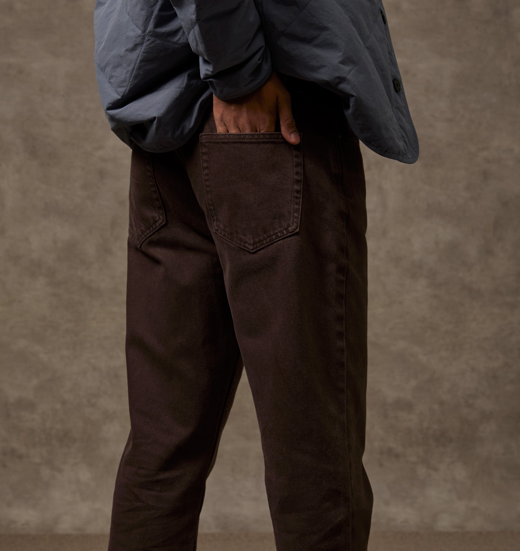 Cropped 90s Denim - Espresso