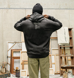 Basquiat Carbon Box Hood 2.0  - Faded Black