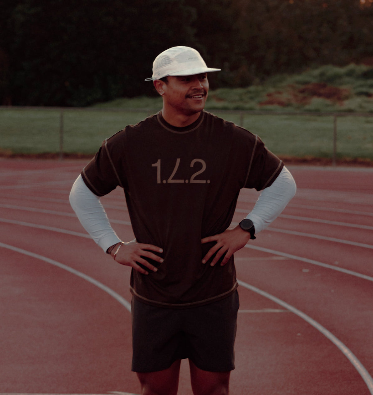 172 Active Box Tee - Espresso