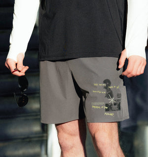 State Of Mind Active Core 7 Inch Short - Cobblestone