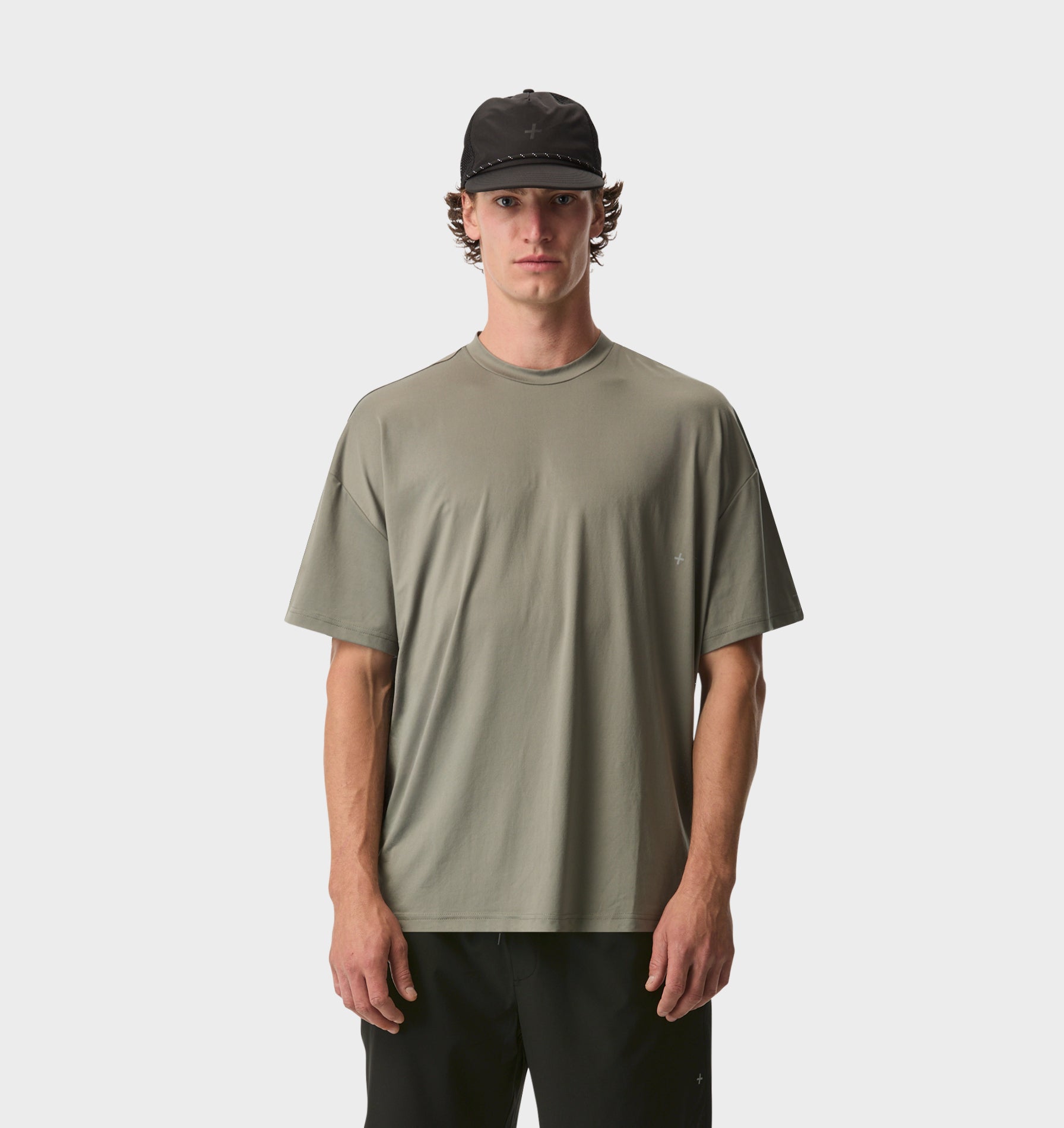 Active Box Tee - Aloe