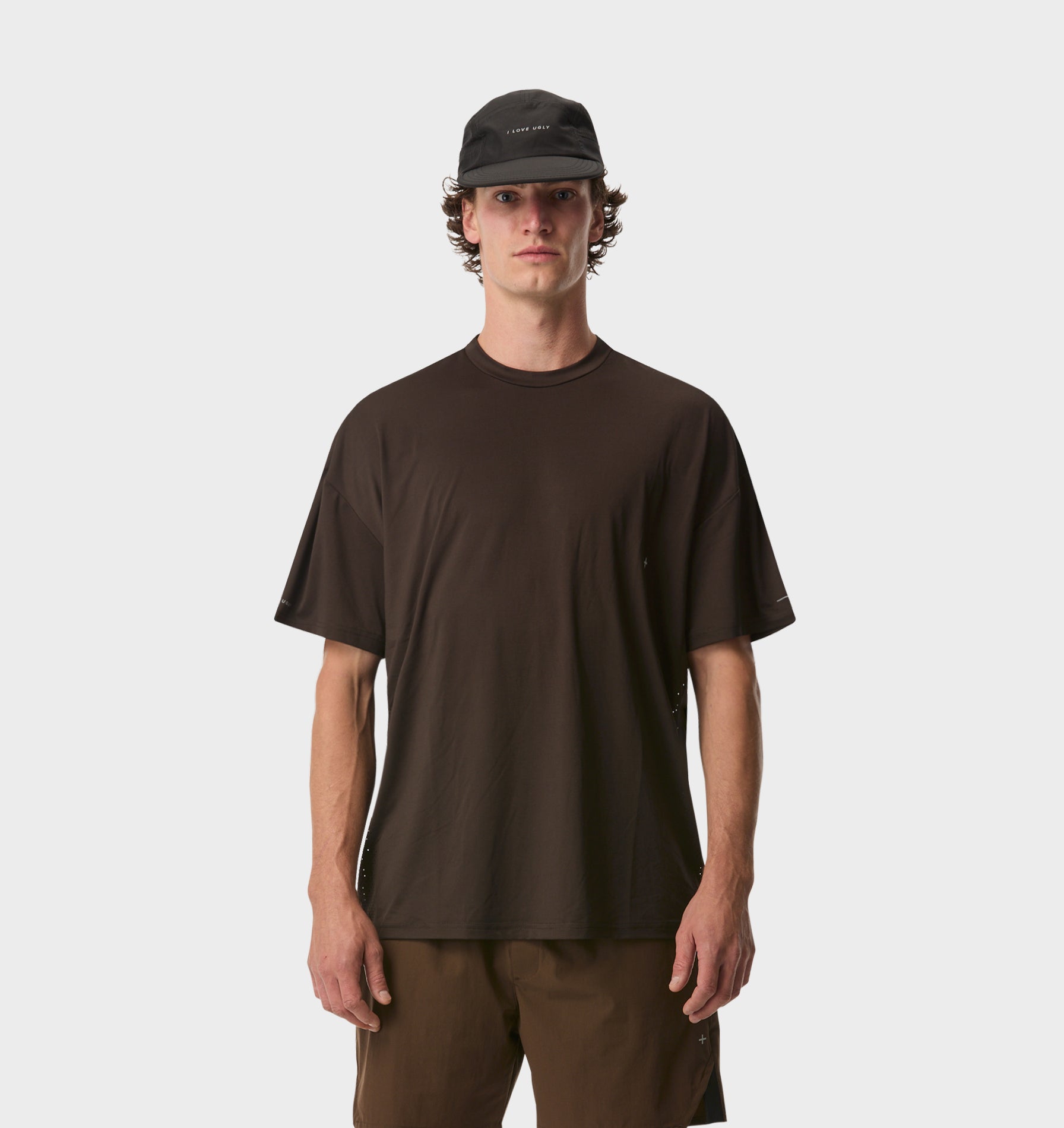 Active Box Tee - Coffee Bean