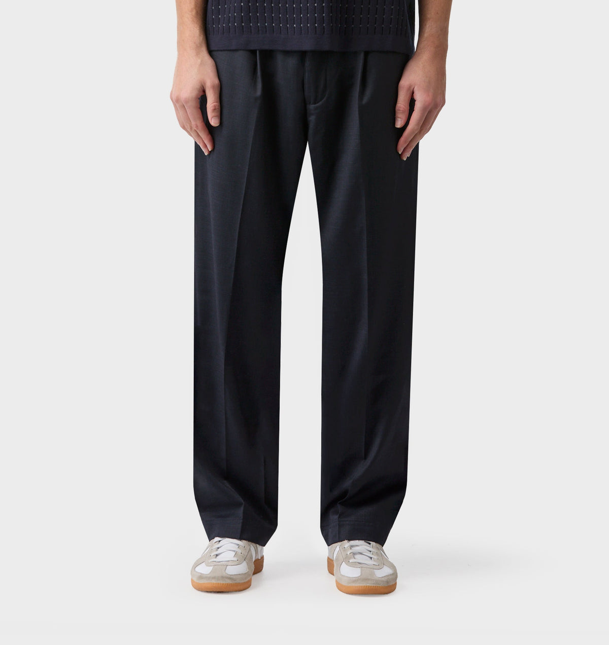 Winston Pant - Navy Birdseye