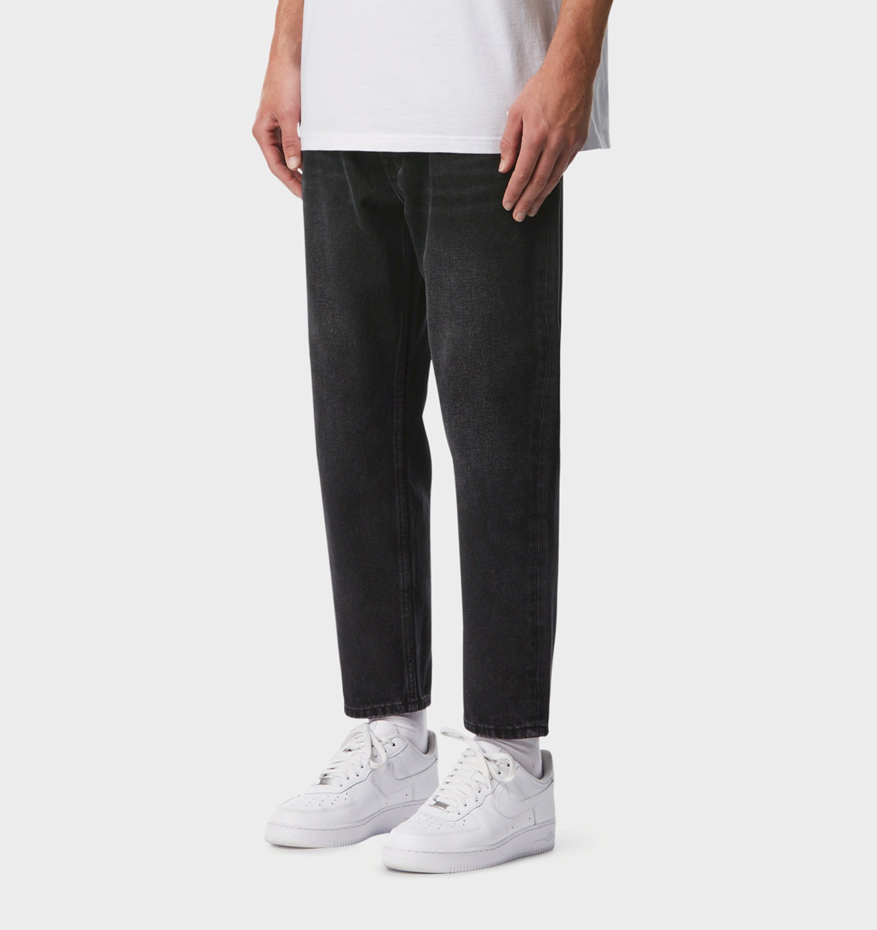Cropped 90s Denim Pant in Espresso Brown | I Love Ugly US