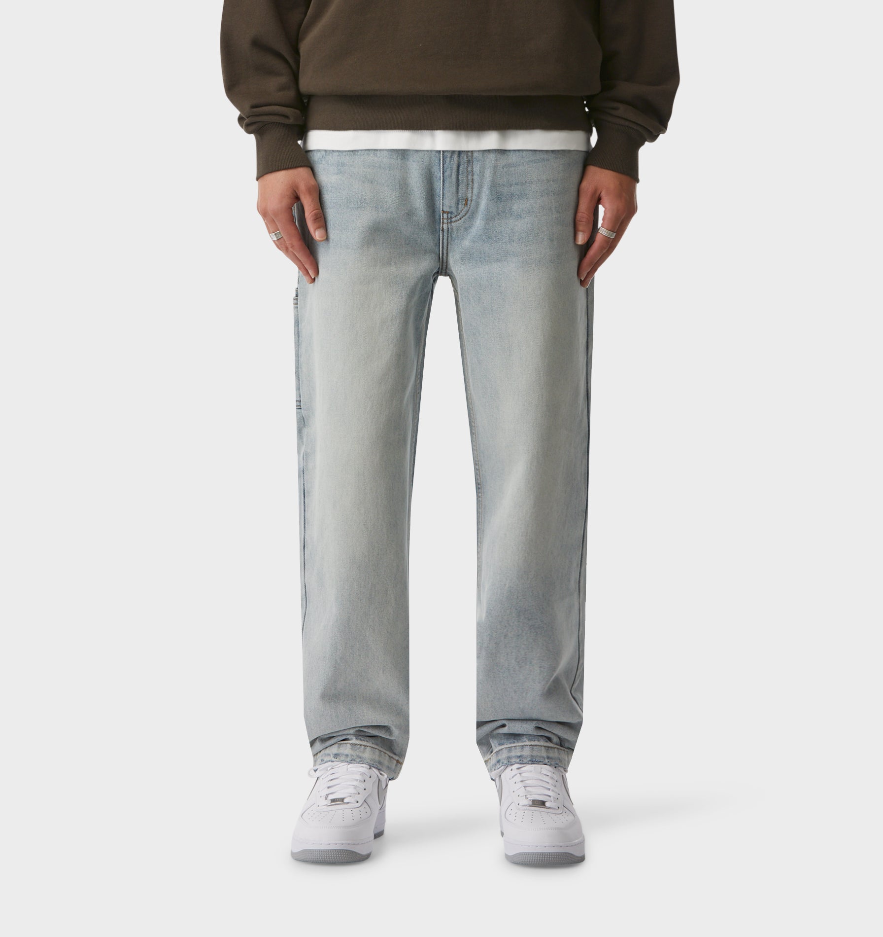 Clean Carpenter Pant - Light Vintage Blue