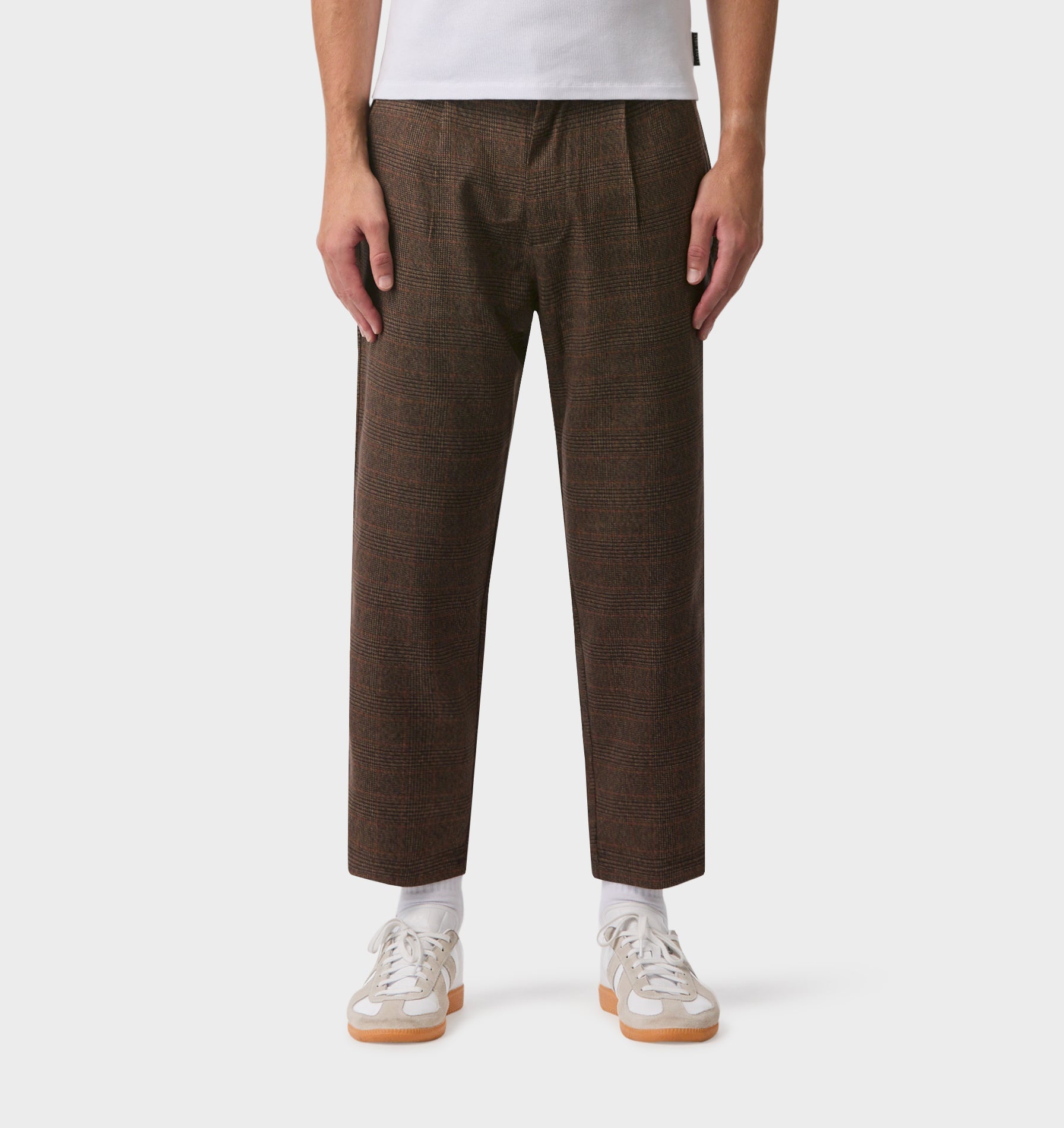 Kobe Pant - Brown Check