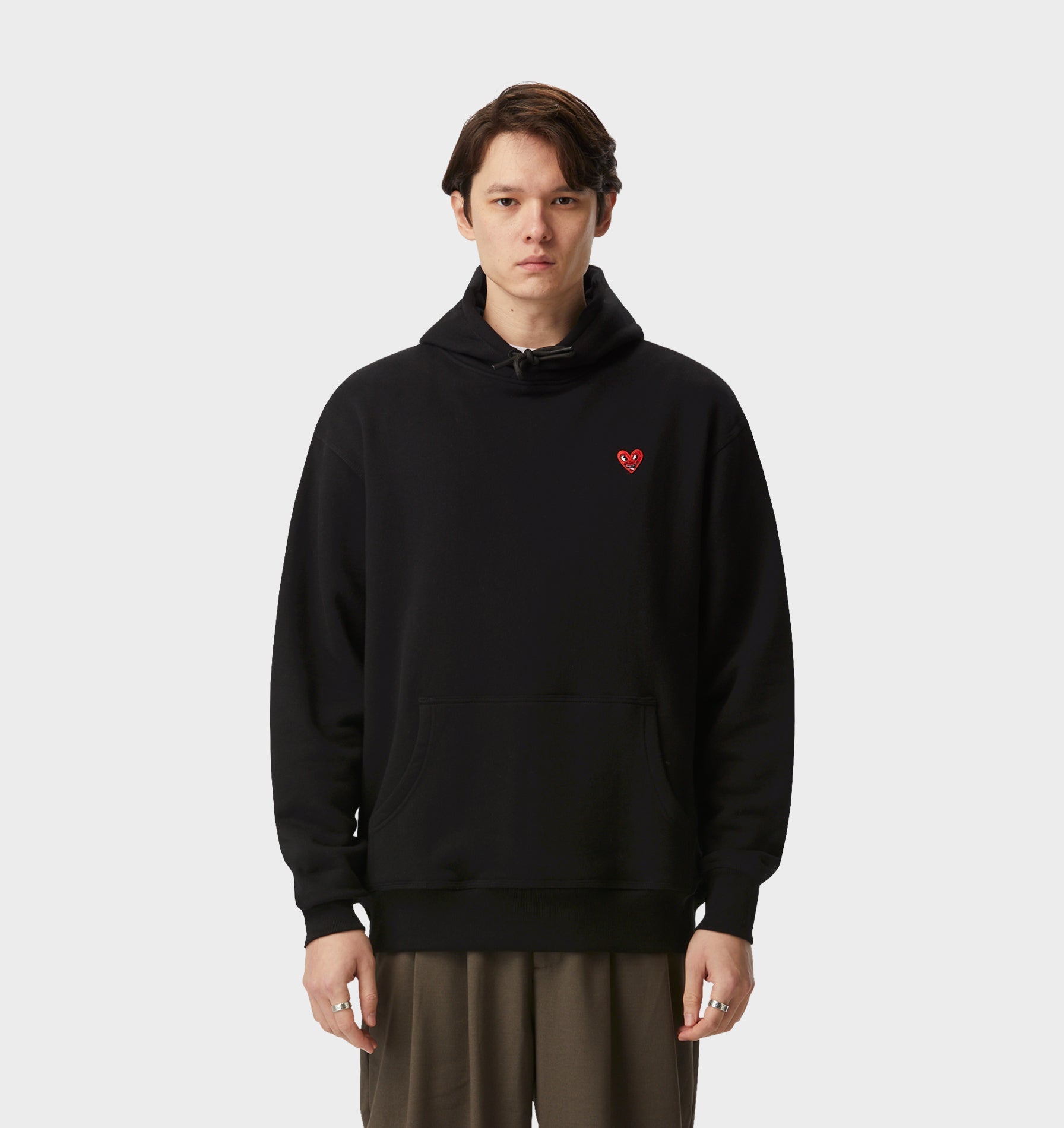 KH Heart Jonty Hood - Black