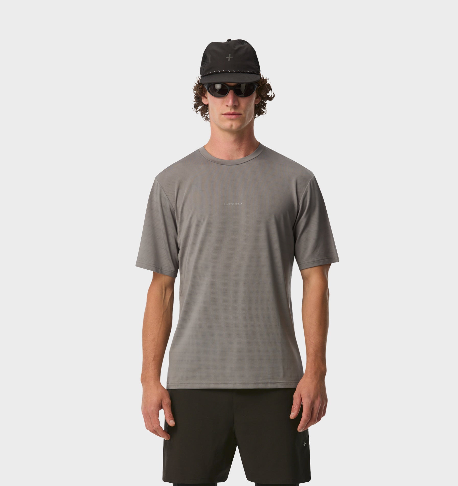 Active Classic Tee - Cobblestone Stripe