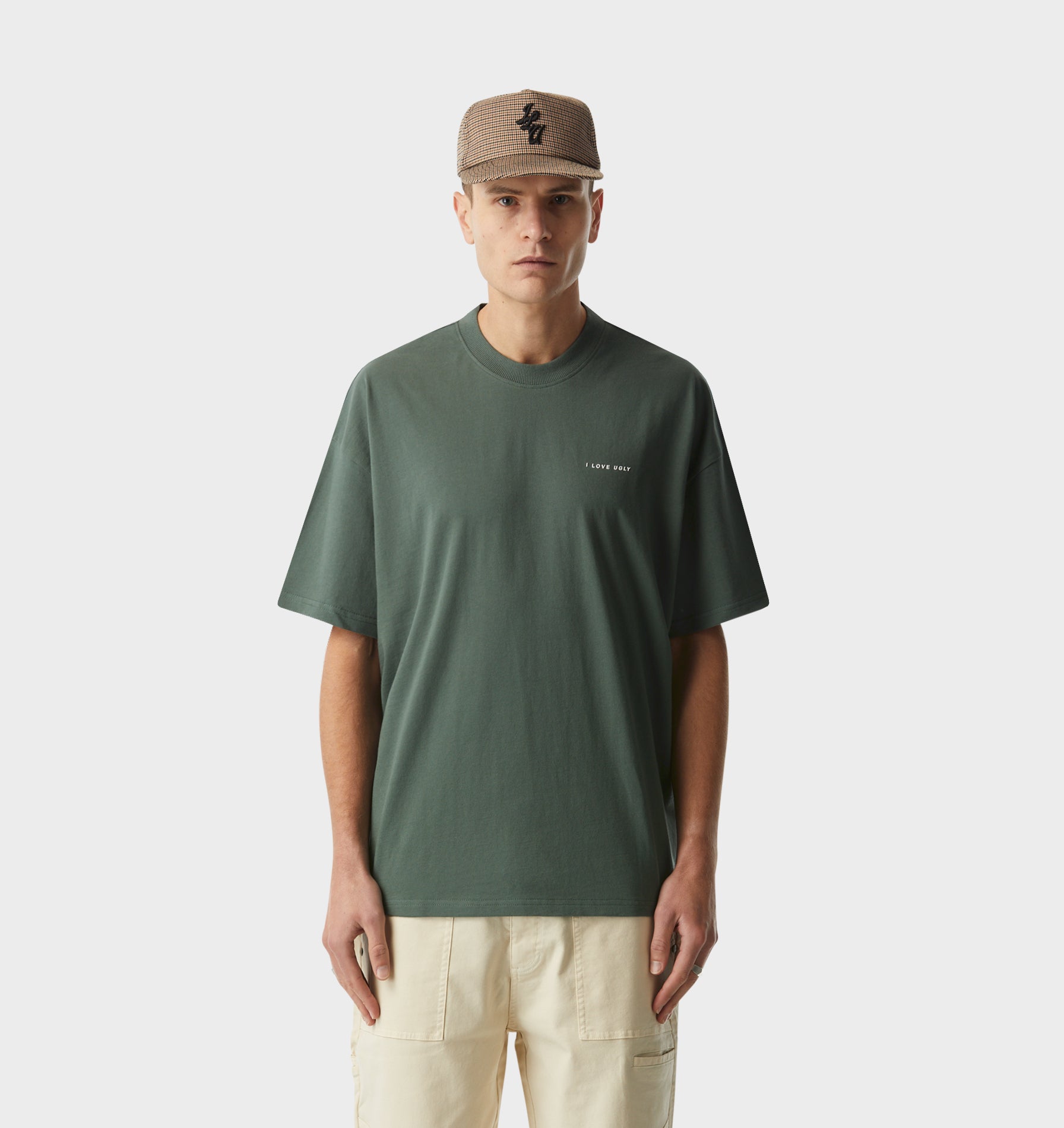 Box Tee 2.0 - Smokey Green