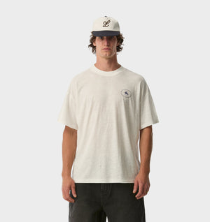 Stampede Slub Box Tee 2.0 - White