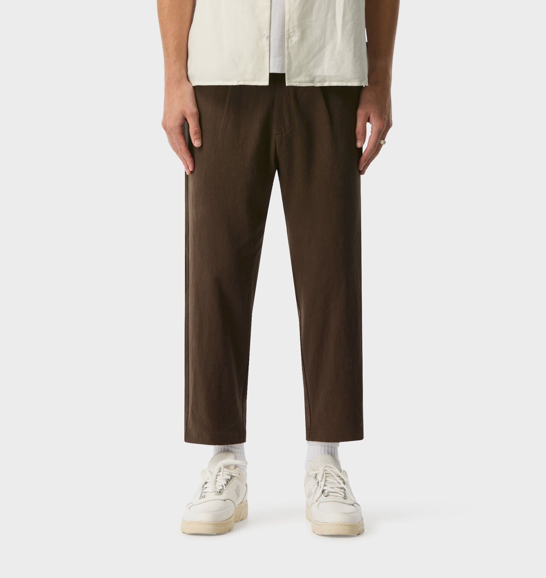 Linen Kobe Pant - Espresso