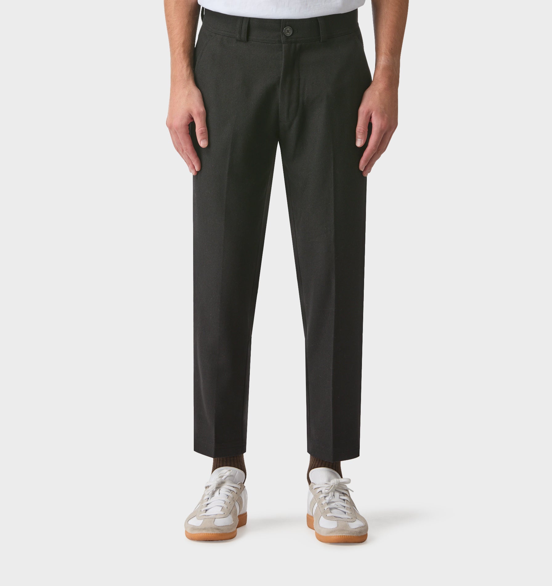 Slim Kobe Pant - Regular - Black Wool