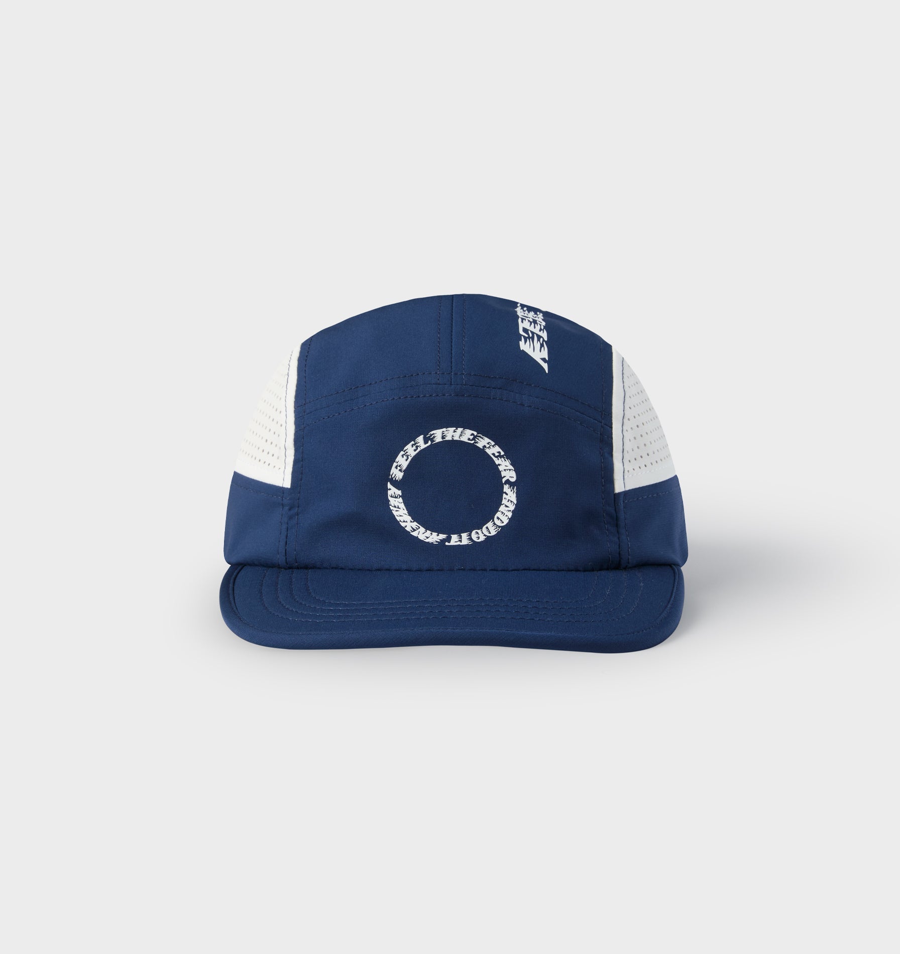 Active Fear 5 Panel Cap - Royal Blue/White